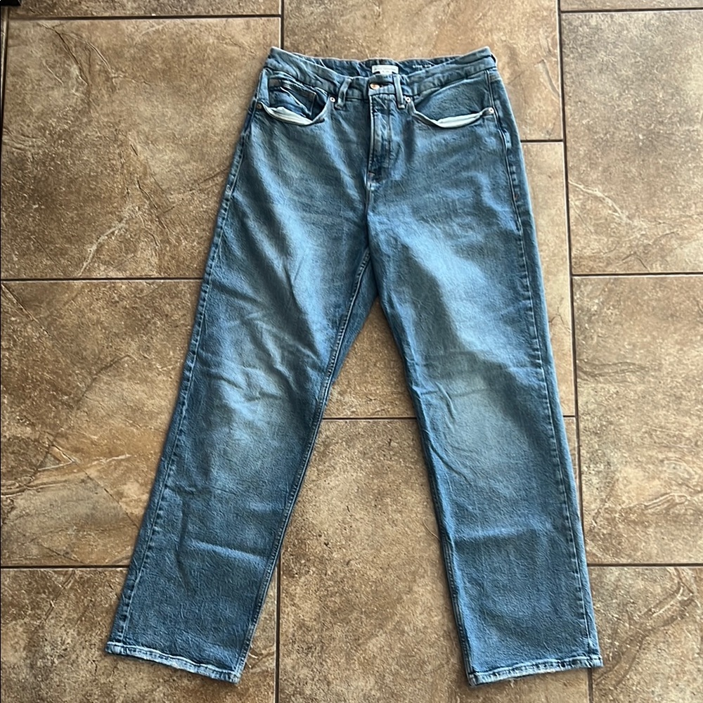 Good American Blue High Rise Jeans